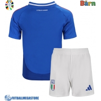 Fotballdrakt Barn Italia Hjemmedraktsett EM 2024 Kortermet (+ Korte bukser)